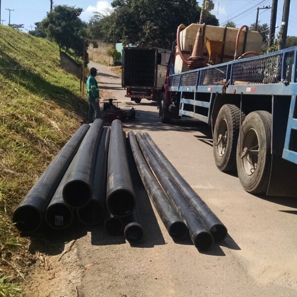 Tubos PEAD 32mm, 63, 110, 160, 315, 630, 800, 1200mm